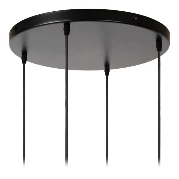 Lucide CINZIA - Pendelleuchten - Ø 55,5 cm - 4xE27 - Weiß - detail 3
